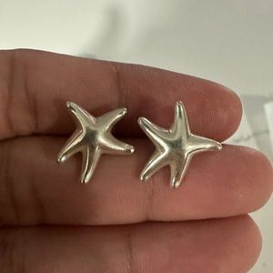 Tiffany and Co Elsa Peretti Starfish earrings